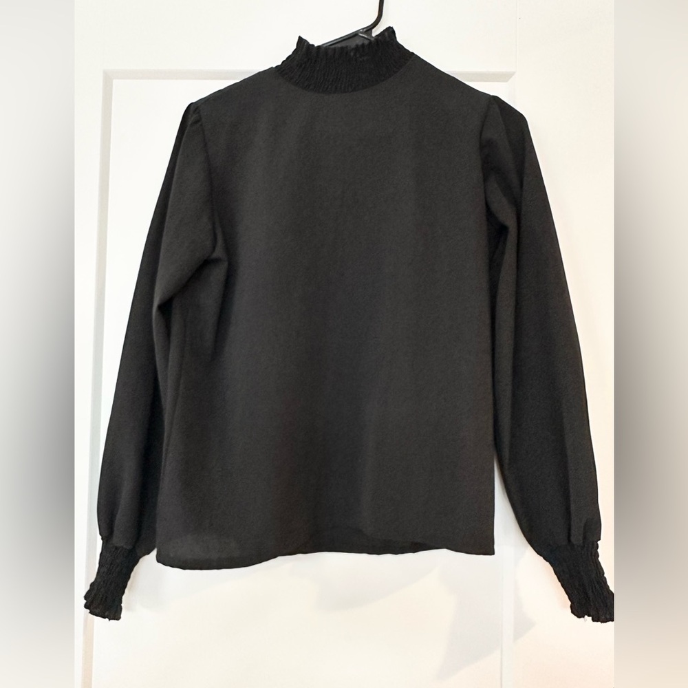 Elegant Black Women's Top